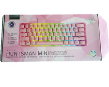 Razer Huntsman Mini 60% Quartz Edition Wired Pink Light Up Gaming Keyboard picture