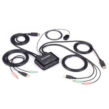 Black Box 2-Port 4K60 DisplayPort Cable KVM Switch picture