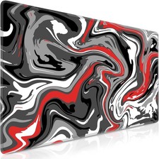 Gaming Mouse Pad, Fluid Pattern Mouse Pad 31.5X11.8Inch Large Extended Computer picture