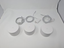 Google Wifi Mesh 3-Pack AC-1304 Whole Home Mesh Wi-Fi System AC1200 Routers picture