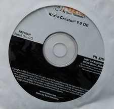 Brand New Genuine Dell Roxio Creator DE 9.0 PN XM893 Dell P/N 0XM891 picture