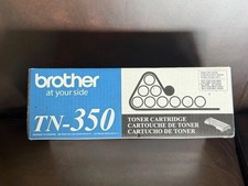 NEW SEALED-Brother TN-350 Black Color Toner Cartridge - Genuine - 20oz picture