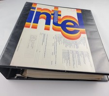 Extremely Rare Original Vintage Preliminary Intel Data Sheets From The 70s & 80s picture