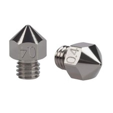 2pcs Mk8 Plated Wear Resistant Nozzle Plated Copper Nozzle 0.4mm For Cr10 Ender  picture