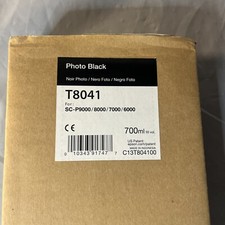 New Genuine EPSON T8041 Photo Black 700ml Ink SC-P6000 P7000 P8000 P9000 picture