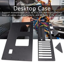 VBESTLIFE MK 01 Black SECC Open Chassis Computer Case Rack Mining Rig Frame, Sup picture