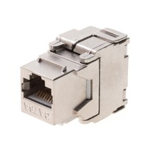 Cat6A RJ45 Network Keystone Jack Shielded Toolless 360 Degree FTP Multi-Pack LOT picture