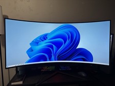 LG UltraGear 45GR95QE-B Curved OLED Gaming Monitor 45in 240Hz (Well Kept) picture