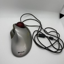 Microsoft Trackball Explorer 1.0 Mouse PS2/USB Compatible X05-87473 Tested Works picture