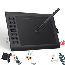 GAOMON Graphic Drawing Tablet Pen Art Drawing Pad 28 Express Keys 10x6.25 in picture