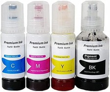 Compatible BKCMY GI-21 Ink Refill Bottle for use Canon PIXMA picture