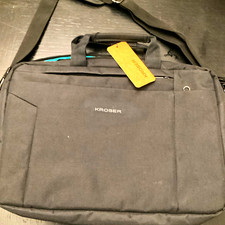 Kroser Urban Style Black Padded Polyester 15in Laptop Shoulder/Messenger Bag picture