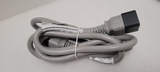 HP 242867-005 2m (6.6 ft.) C19 to C20 20Amp Power Cord (Gray) Cable 20A 250V picture