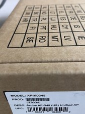 JZ033A HPE Aruba AP-345 (US) Unified Access Point HPE Retail BRAND NEW sealed picture