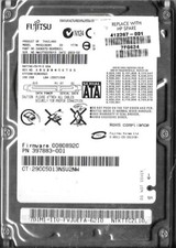 Fujitsu MHV2100BH 100GB Sata Hard Drive P/N: CA06672-B24500C1 F/W: 0080892C picture