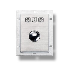 Mechanical Trackball Mouse USB 38MM Metal Rollerball Industrial Pointing Device picture