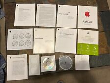 Apple 2003 eMac User's Guide w/Mac OS 9 User's Guide, Software License & discs picture