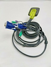 IOGear GCS62 2-Port MiniView PS/2 KVM Switch with 2x6' Built-in Cables picture