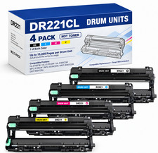 DR221CL Drum Unit Compatible 4Pack for DR-221CL DCP-9015CDW DCP-9020CD Printer picture