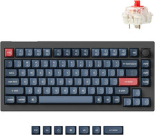 Keychron V1 Max QMK Wireless Mechanical Keyboard, 75% Layout Custom Knob picture