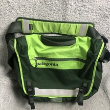 Patagonia Bag Half Mass Messenger Bag Green Lime Laptop Crossbody Bag #48315 picture