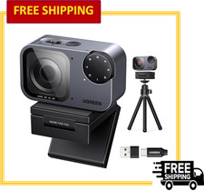 UGREEN FineCam Pro 4K Webcam for PC with 7 Filters Switching, 1/2