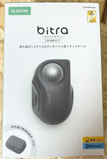 ELECOM bitra M-MT2MRSABK Quiet Trackball Mouse Bluetooth & 2.4GHz Wireless Black picture