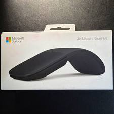 Microsoft Surface Arc Mouse Black Bluetooth BlueTrack ELG-00016 picture