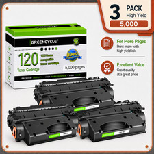 GREENCYCLE 3PK CRG-120 C120 Toner Cartridge Fit for Canon ImageClass D1520 D1550 picture