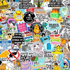 300 Pcs Funny Gift Stickers for Adults (Dirty) Meme Water Bottles Fmulti picture