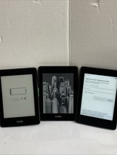 Lot 3 Amazon Kindle Paperwhite 5th & 6 Generation 6