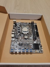 Lot Of 10 B250C BTC  DDR4 Computer Mining Motherboard W Intel G Series Cpu picture