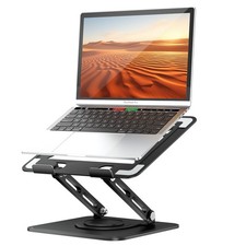 tounee Laptop Stand for Desk, Adjustable Computer Holder with Black picture