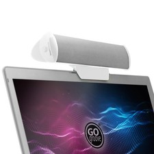 USB Laptop Computer Speaker with Clip-On Portable Soundbar Design picture