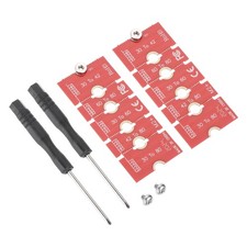 2Pcs M2+ M.2 NGFF/NVME Length Extend Adapter for PC Computer Case Red picture