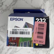Genuine Epson 232 Color Ink Cartridges T232120-BCS OEM Exp 2029 NEWA19 picture