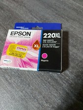 Epson DURABrite Ultra 220XL Ink Cartridge Magenta Sealed - EXP 03/2021  picture