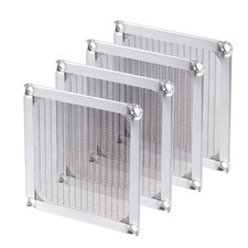 4pcs 120mm Computer Fan Filter Grills Stainless Steel Mesh Dustproof Case Cover picture