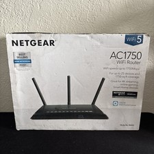 Netgear AC1750 R6400-100NAS 1300 Mbps 4-Port Gigabit Wireless AC Router picture