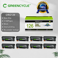 8PK CRG126 CRG-126 Toner for Canon 126 Imageclass LBP6200d LBP6230 LBP6230dn picture