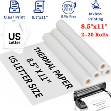 2-20RollsThermal Printer Paper 8.5