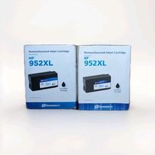 2PK DataProducts Ink Cartridge Replacement HP 952XL Black Inkjet picture