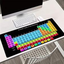1pc DEVINERESSE Oversized XXL Periodic Table Mouse Pad And Desk Mat - Non-Slip picture
