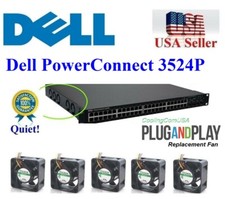 Pack 5x Replacement fans for Dell PowerConnect 3524P Best Home Networking picture