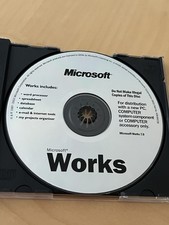 Microsoft Works 7.0 Software CD 2002 picture