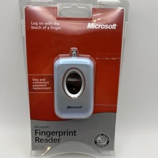 Microsoft Fingerprint Reader Model 1033 Password Replacement Windows XP NEW picture