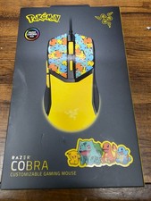 BRAND NEW Razer - Cobra Lightweight Optical Gaming Mouse Wired - Pokémon Edition picture