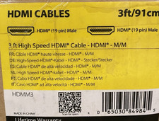 NEW StarTech HDMM3 StarTech.com 3 ft High Speed HDMI Cable - HDMI to HDMI picture