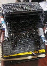 Lot of 12 Mixed Keyboards-HP, Dell, Logitech picture