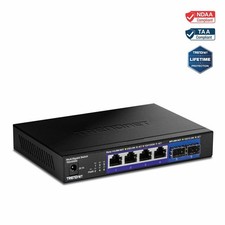 TRENDnet TEG-S562 6-Port Unmanaged Multi-Gig Switch - Ethernet Switch - Black picture